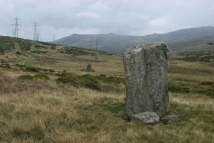 The Roman road to Bwlch y Ddeufaen