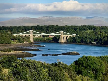 Menai Bridge & the Strait